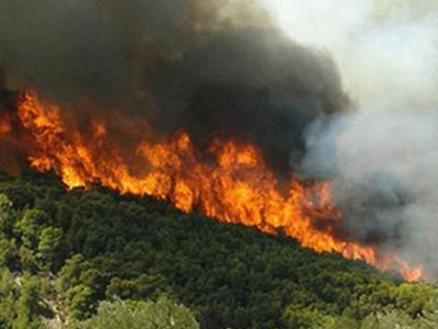 Πύρινα μέτωπα σε Χίο και Χανιά